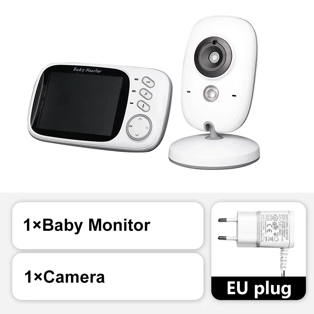 Babyphone Kamera mit Nachtsichtfunktion. Bietet klare Bilder Ihres Babys, auch im Dunkeln.