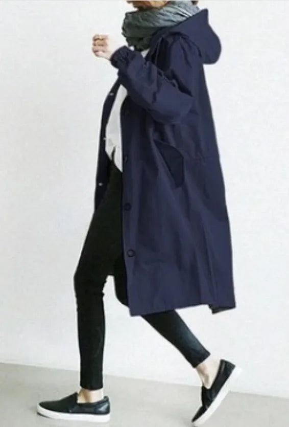 Locker sitzende Damen Windjacke, bequem & elegant, ideal zum Schichten in der Übergangszeit (Frühling/Herbst).