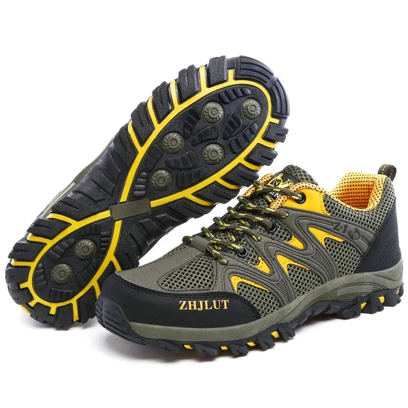 Stylische Trekkingschuhe für Damen, mit griffiger Sohle für abwechslungsreiches Gelände.