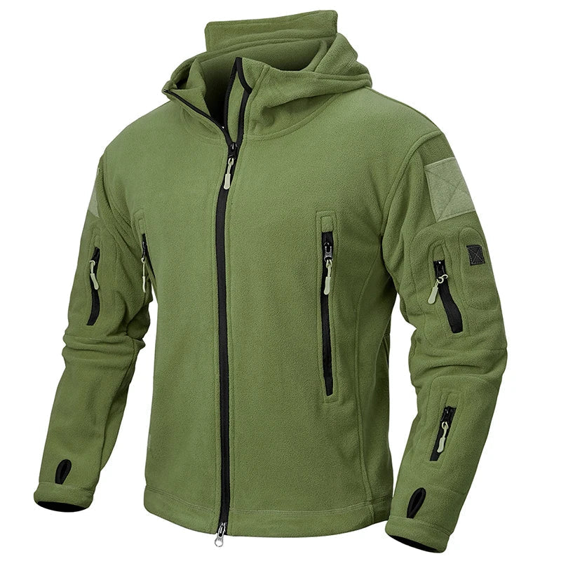 Herren Winterjacke mit Kälteschutz. Wasserabweisende, warme Funktionsjacke für Outdoor-Einsätze.