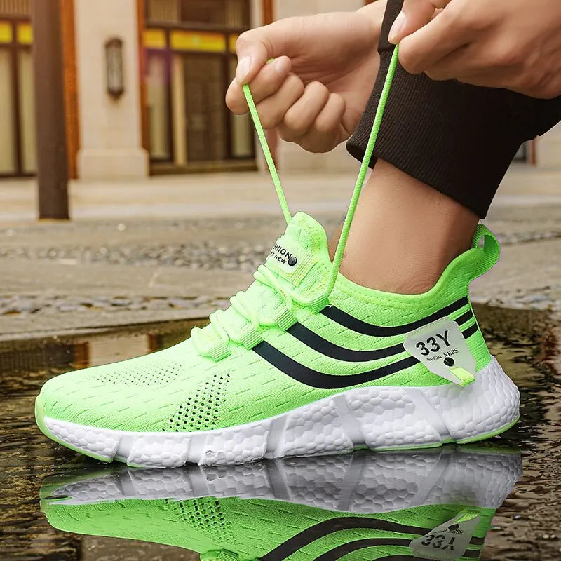 Vielseitige Herren Sportschuhe: atmungsaktive & leichte Outdoor Laufschuhe für Jogging, Walking & Freizeit.