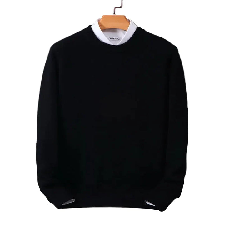Eleganter Herren Pullover in klassischem Schnitt, bequem für Business Casual und stilvolle Freizeitmode.