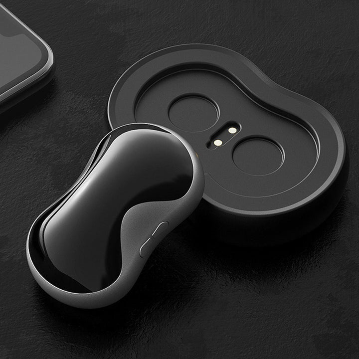 Detaillansicht des innovativen Schnarchstoppers; elektronisches Anti-Schnarch-Gerät für bessere Atemwege.