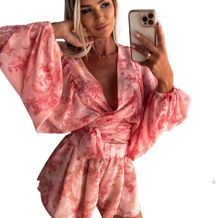 Leichter Damen Sommer Jumpsuit mit lockerer Passform, ärmellos, perfekt für Freizeit & Urlaub.