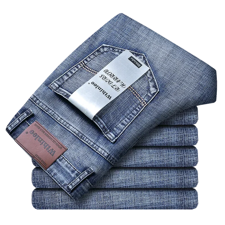Stylische schwarze Straight Fit Jeans für Herren, perfekt für moderne Casual-Looks und den Alltag.