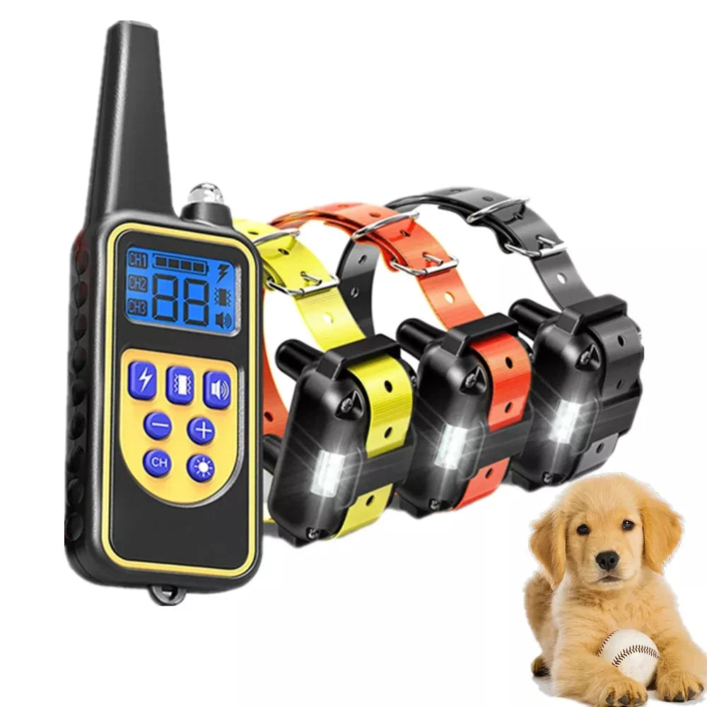 Hundehalsband zur Hundeerziehung. Elektronisches Trainingshalsband Barkon für Verhaltenskorrektur und Gehorsamstraining.