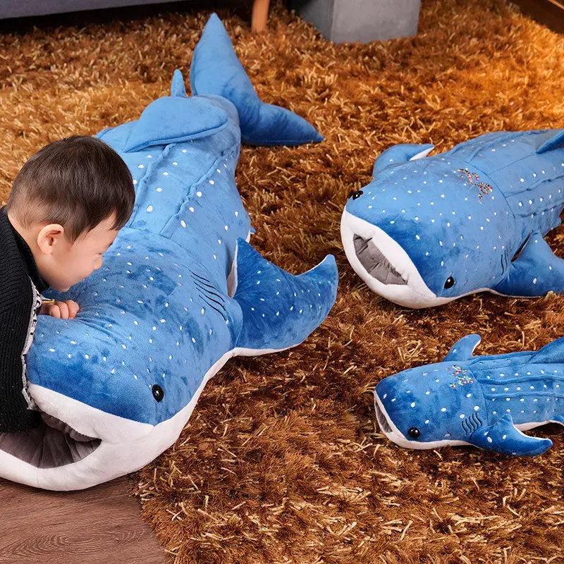 Gemütliches Walhai Plüschtier als Geschenk oder Dekoration für Kinderzimmer & Zuhause.