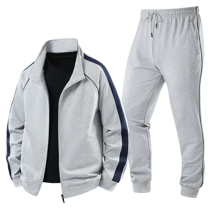 Vielseitiges Herrenmode Komfort Set, atmungsaktiv und bequem, ideal für Sport, Freizeit und Entspannung.