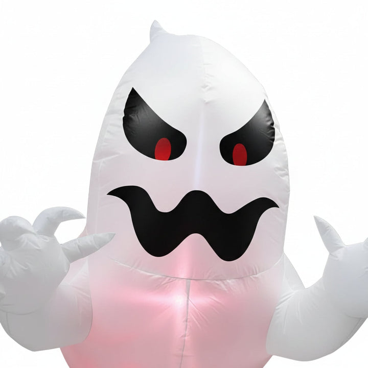 Gruselige Geister Hängedeko mit LED-Lichtern für Halloween-Party, faltbar. Perfekt für Veranda, Garten, innen.