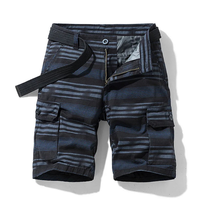 Leichte Herren Frühlings-Cargoshorts, modisch & bequem. Vielseitige kurze Hose für Alltagskleidung im Sommer.
