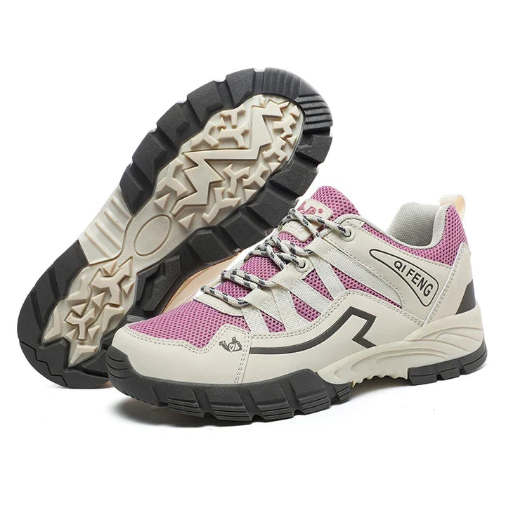 Outdoor-Damenschuhe mit spezieller Profilsohle, schützen vor Ausrutschen in jedem Gelände.