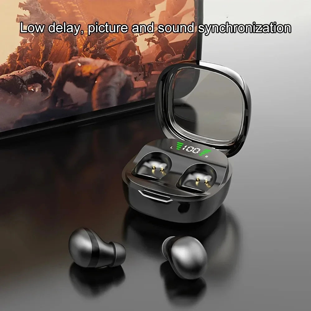 Diskrete In-Ear Bluetooth Kopfhörer, perfekt sitzend für ungestörten Hörgenuss. Ideal für Sport & Alltag.
