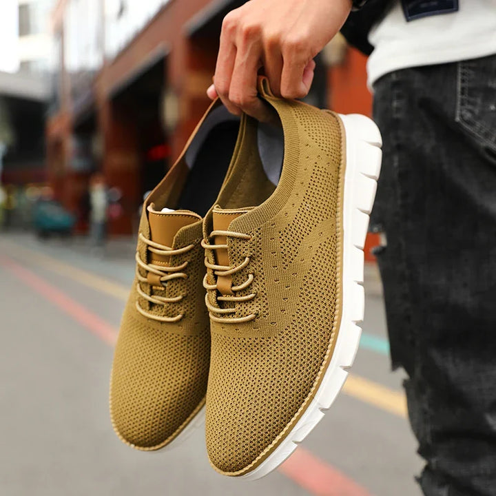 Ultraleichte Herren Strick Sneaker mit atmungsaktivem Obermaterial. Ideal für Sport & Freizeit.