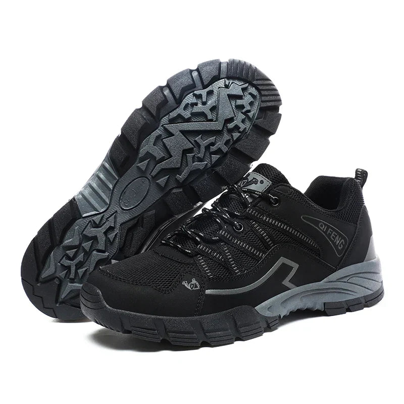 Ansicht von oben: Moderne Damen Wanderschuhe mit Schnürsystem für perfekte Passform.