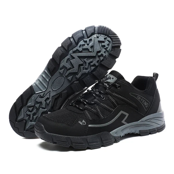 Ansicht von oben: Moderne Damen Wanderschuhe mit Schnürsystem für perfekte Passform.