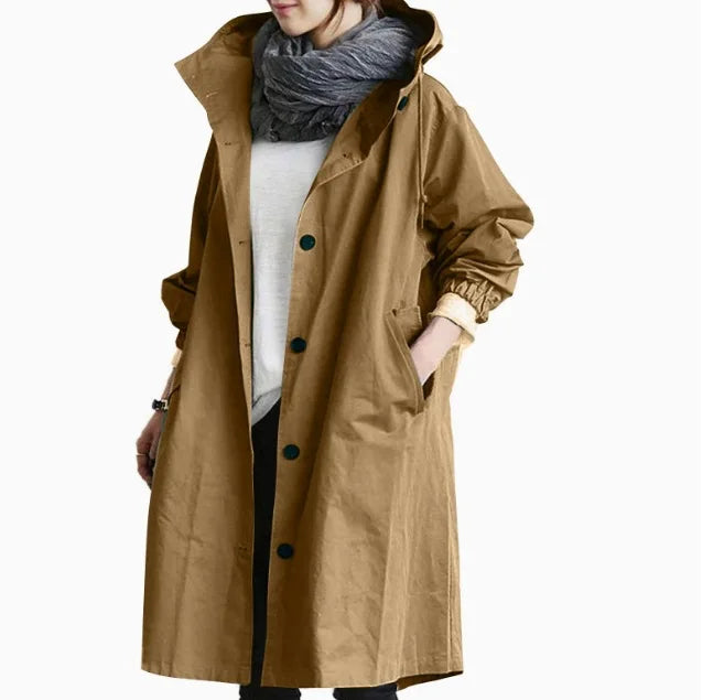 Trendige Damen Windjacke, elegant & bequem, vielseitige Übergangsjacke für modische Freizeit-Outfits.