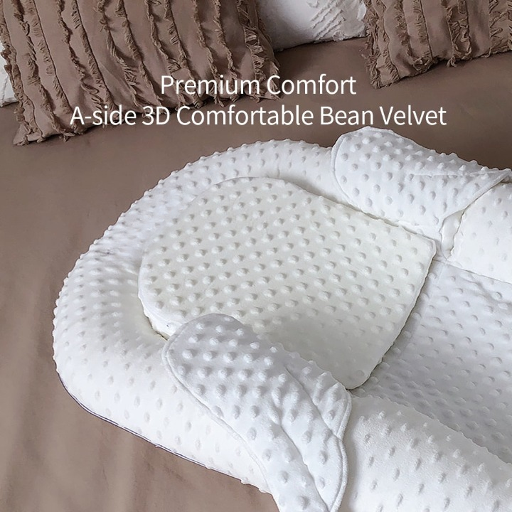 Pflegeleichtes Babynest: Abnehmbarer, waschbarer Bezug sorgt für Hygiene und anhaltende Frische.