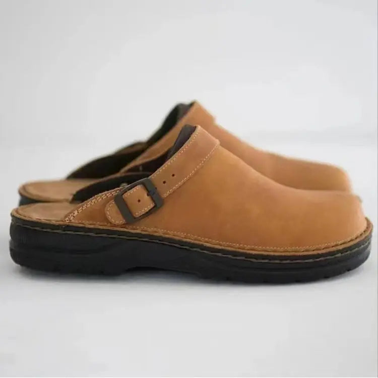 Bequeme Herren Slip-On Sommersandalen mit verstellbarer Passform; ideal für Strand, Freizeit, Urlaub & Reisen.