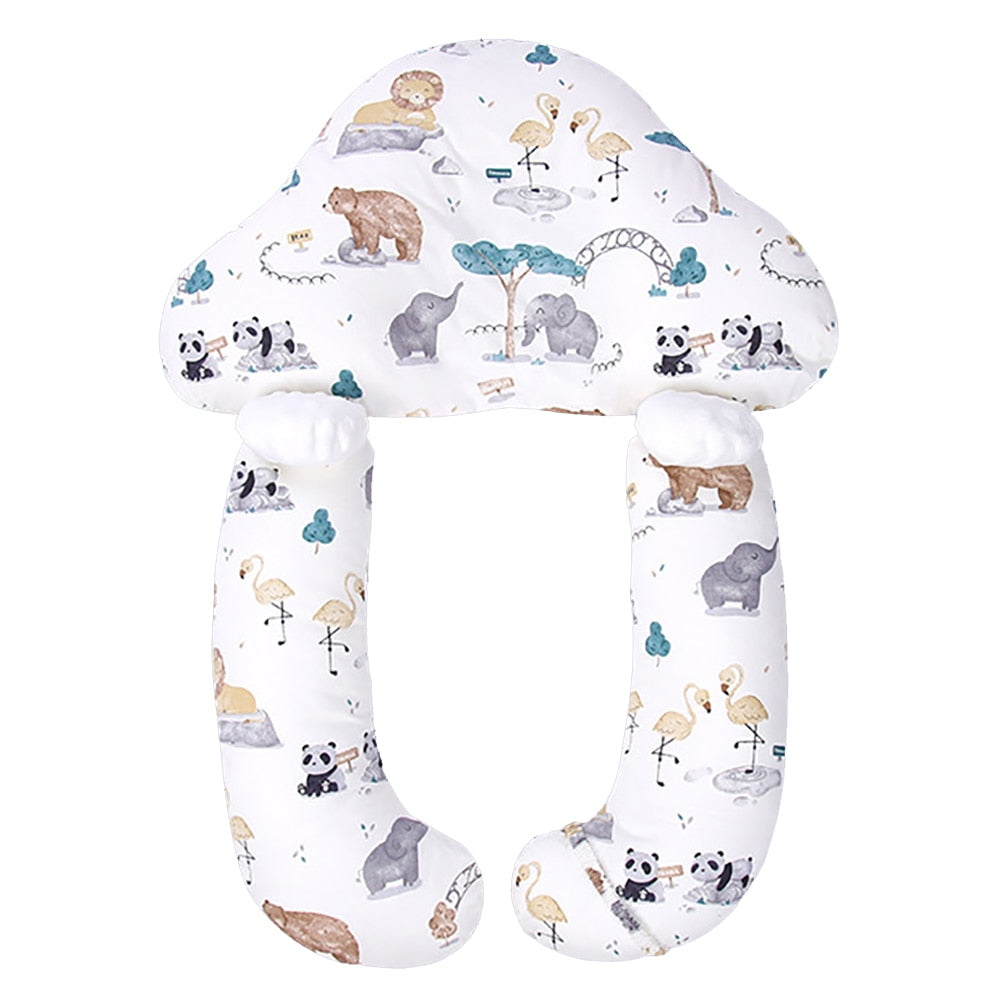 Weiches ergonomisches Bio-Babykissen für Neugeborene. Optimiert Schlafkomfort & gesunde Kopfhaltung.