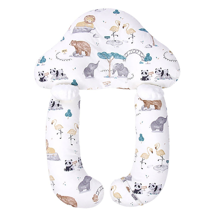 Weiches ergonomisches Bio-Babykissen für Neugeborene. Optimiert Schlafkomfort & gesunde Kopfhaltung.