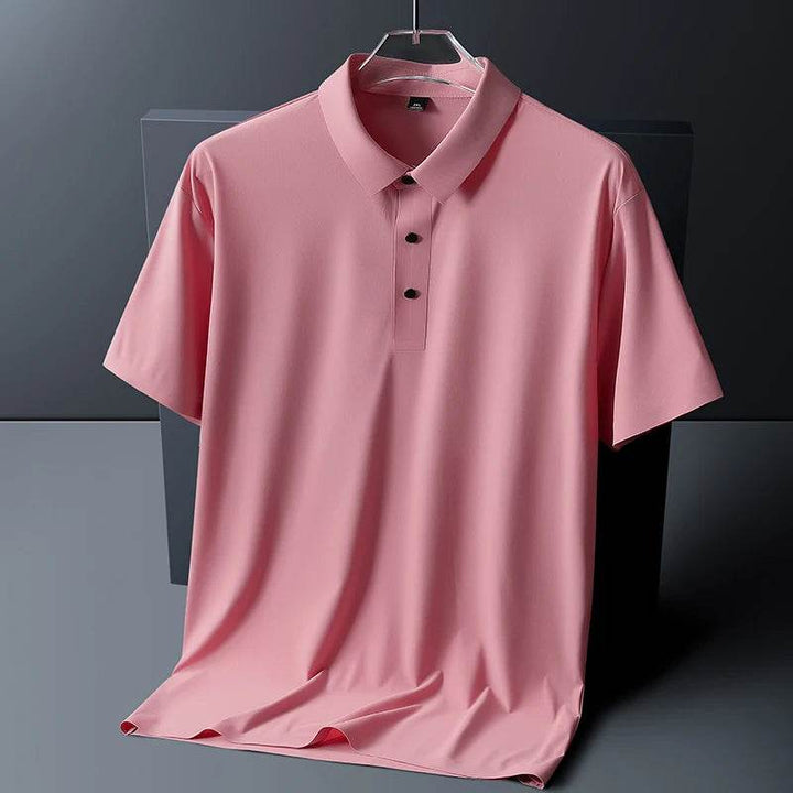 Herren Polohemd kurzarm, feuchtigkeitsableitend, mit Stretch & knitterarm für Komfort in Freizeit & Business.