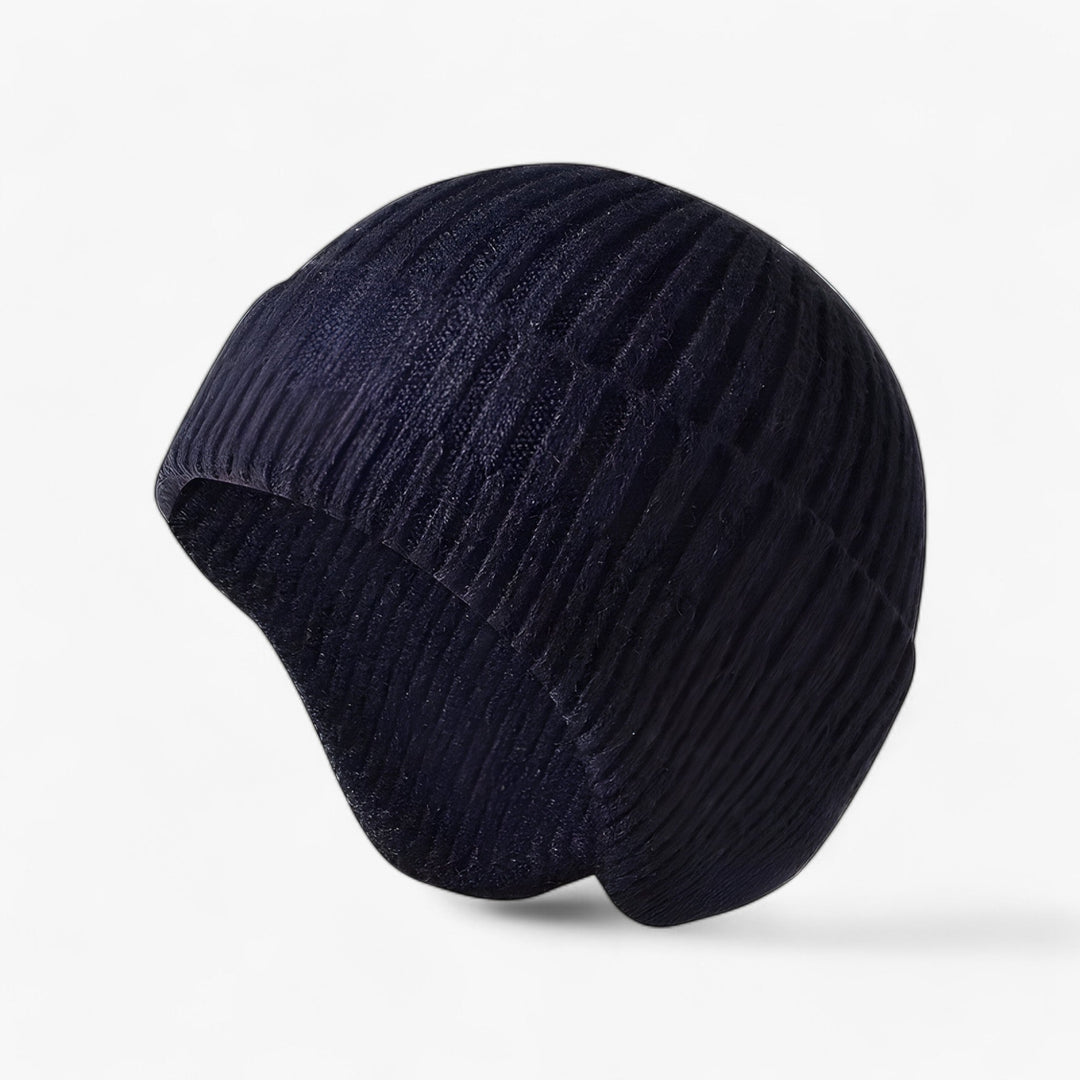 Funktionale Herren Wintermütze: wasser- & windabweisende Aviator Mütze mit Klappohren und Nackenabdeckung.