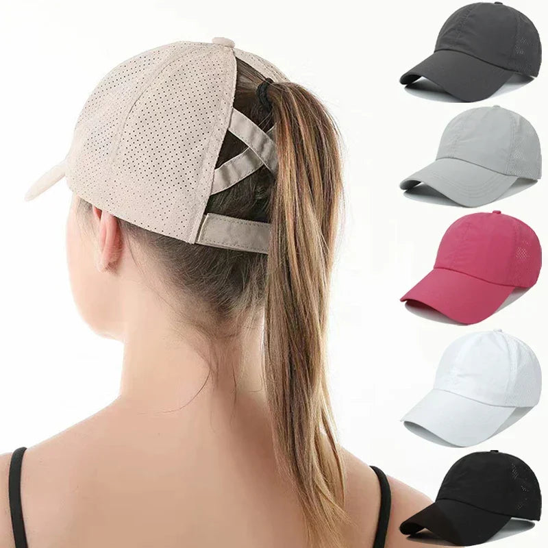 Leichte Unisex Mesh-Basecap für Herren & Damen, atmungsaktiv und schnelltrocknend. Komfort für Outdoor.
