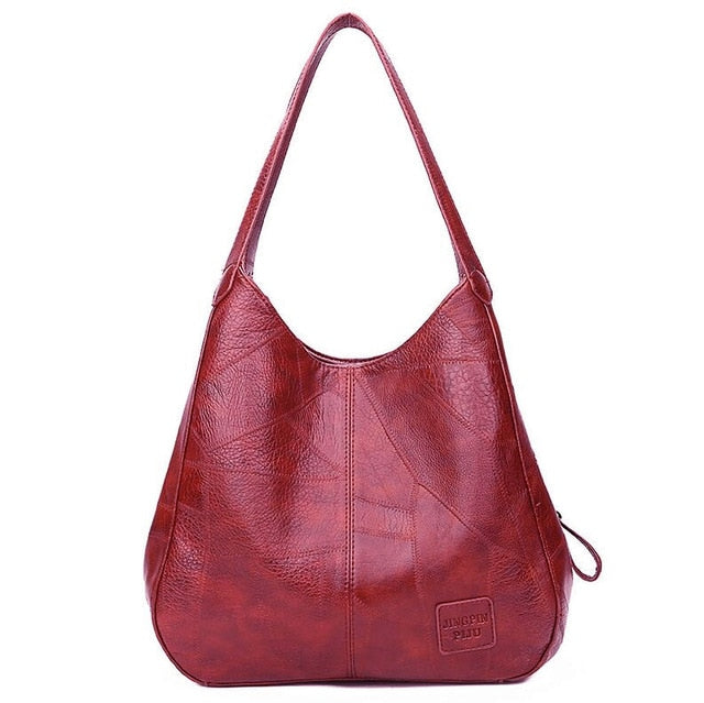 Elegante PU Schultertasche für Damen, geräumig, stilvoll & alltagstauglich, vielseitig.
