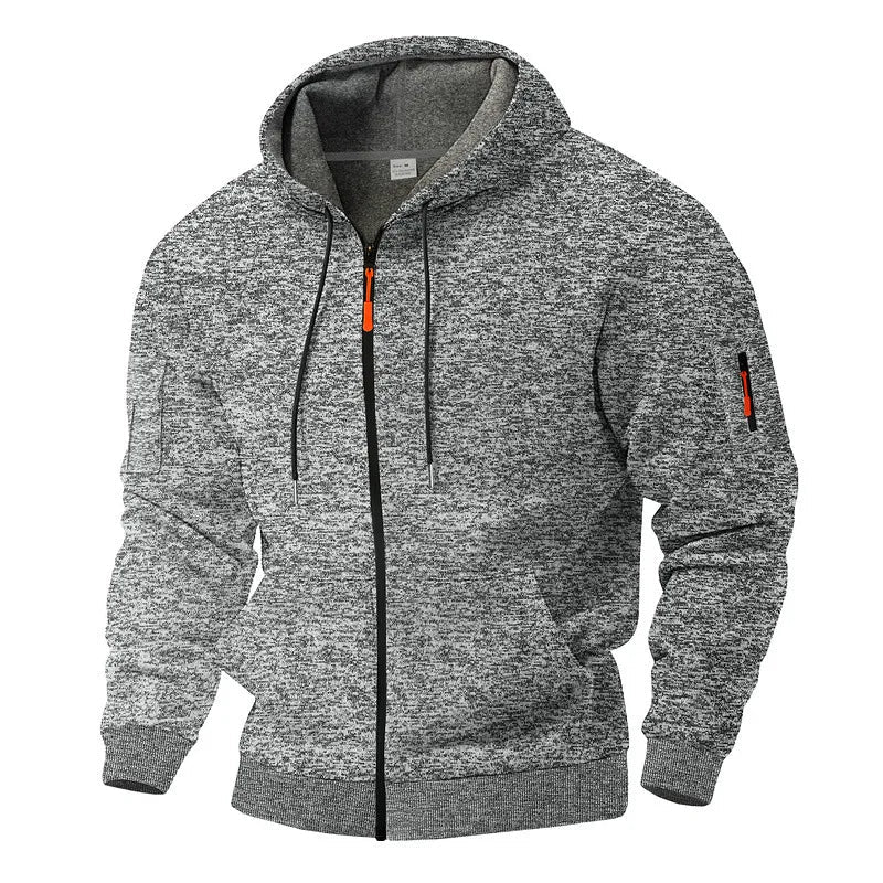Bequeme Herren Übergangsjacke Kajetan. Stilvolle Freizeitjacke für Herbst & Frühling, ideal für Outdoor-Aktivitäten.