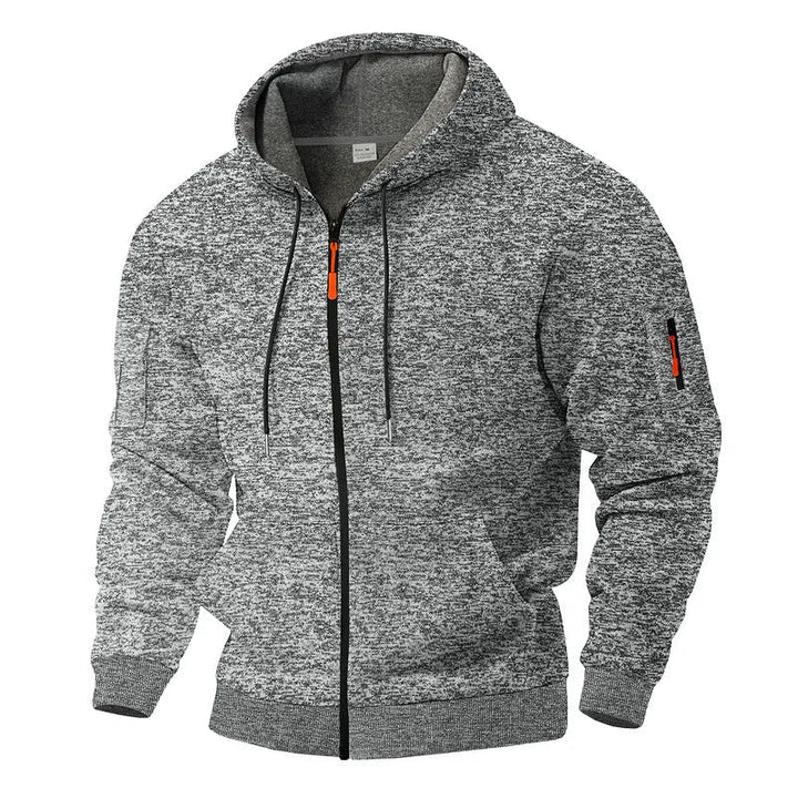Bequeme Herren Übergangsjacke Kajetan. Stilvolle Freizeitjacke für Herbst & Frühling, ideal für Outdoor-Aktivitäten.