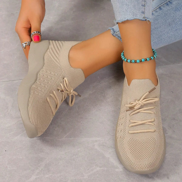 Vielseitige Damen Komfortschuhe, orthopädische Sneaker, leicht, atmungsaktiv & rutschfest für Freizeit.