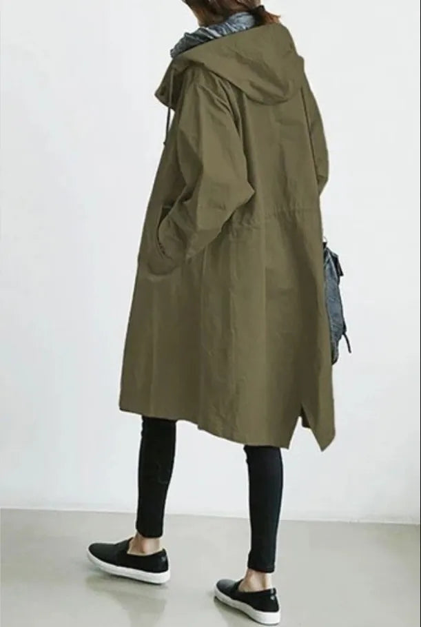 Leichte Damen Windjacke, bequem & locker, schützt stilvoll bei Freizeitaktivitäten im Frühling/Herbst.