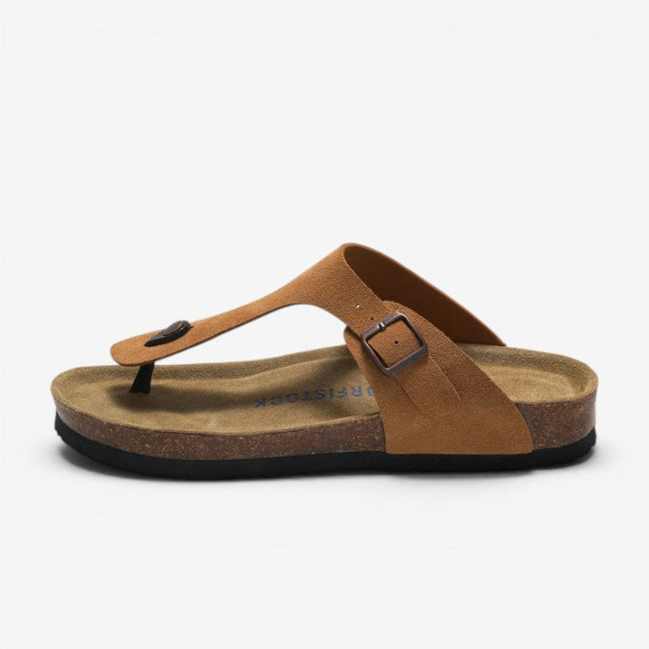 Moderne Herren T-Riemen Sandalen, perfekte Sommerschuhe für Urlaub und Freizeit.