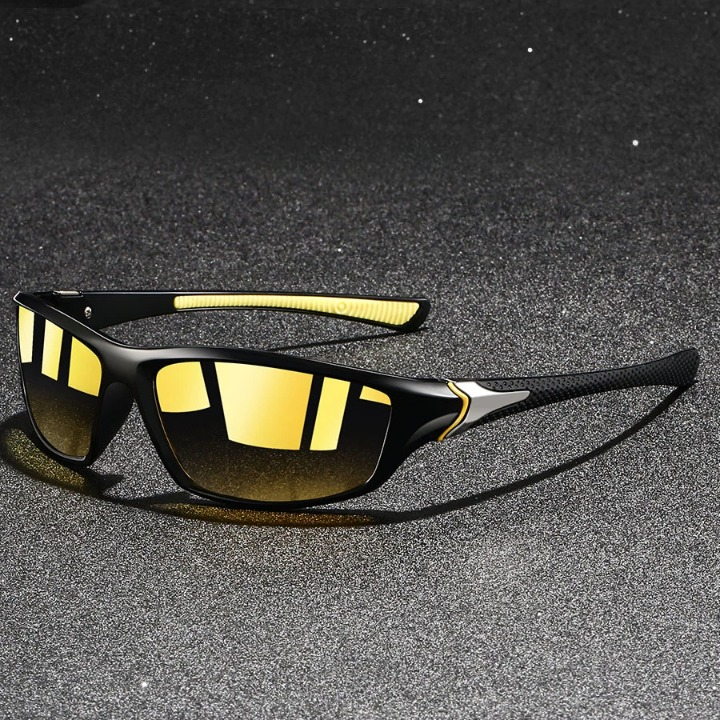 Leichte Herren Sportsonnenbrille, blendfrei & UV400 geschützt. Optimal für Outdoor-Sport & aktives Leben.