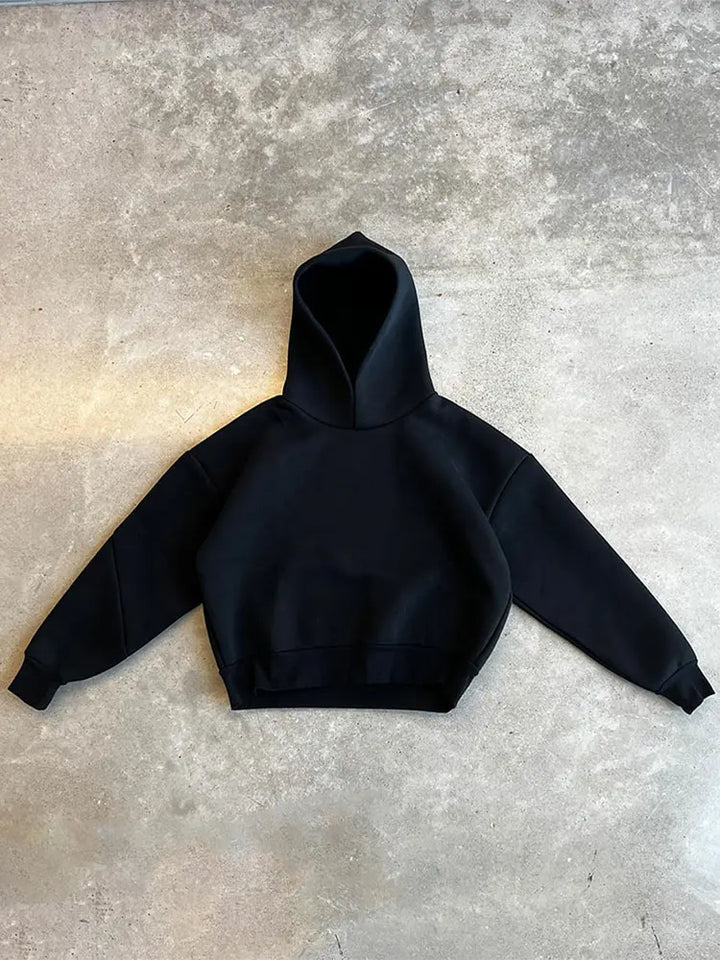 Komfortabler Unisex Freizeitanzug: Oversized Hoodie und Jogger für Herren.