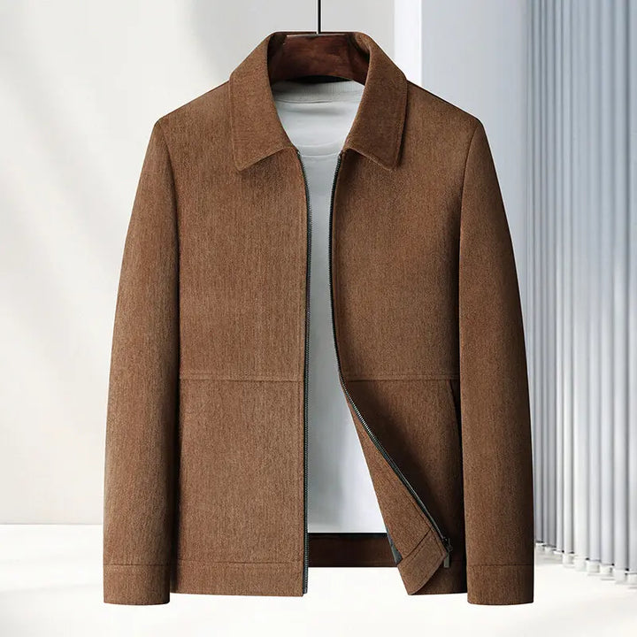 Stilvolle Herren Übergangsjacke, bequem und vielseitig, optimal für Frühling, Herbst und elegante Freizeitoutfits.