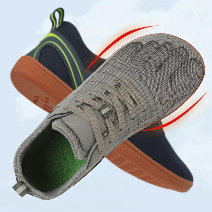 Bequeme Unisex Barfußschuhe Luno mit atmungsaktivem Material & flexibler Sohle für ganztägigen Komfort.
