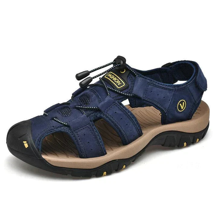 Herren Orthopädische Sandalen Victor, ergonomisch geformt für maximalen Komfort & Fußgesundheit, ideal für jeden Schritt.