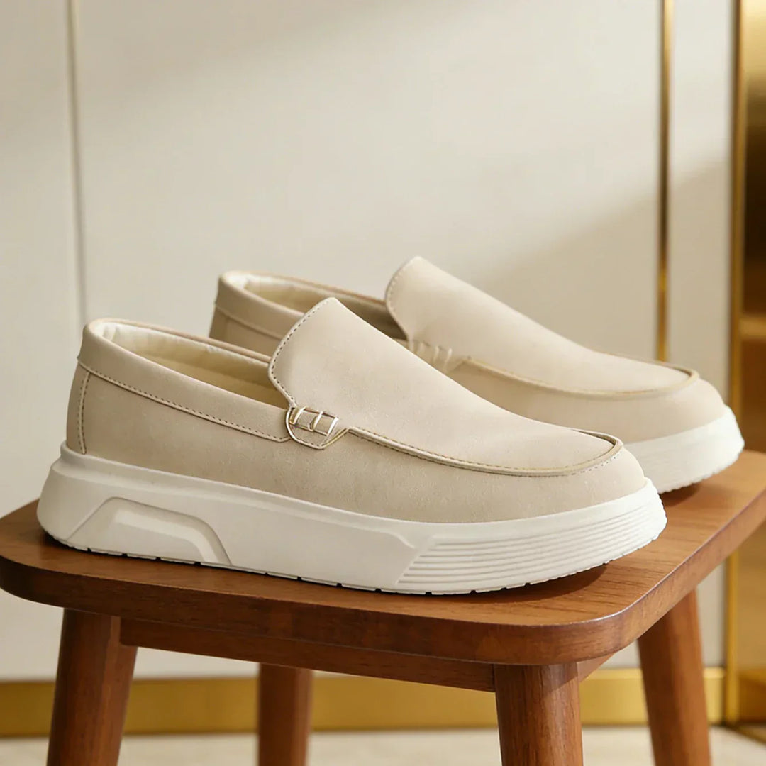 Herren-Loafer, orthopädisch & bequem, mit stoßdämpfender Sohle für Alltag & Freizeit.