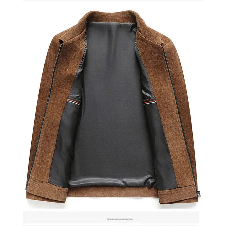 Moderne Herrenjacke, eine stilvolle Übergangsjacke für Frühling und Herbst, perfekt für einen eleganten Alltagslook.