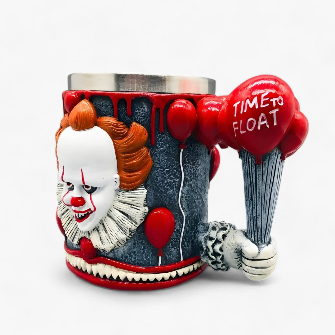 Einzigartiger wiederverwendbarer Trinkbecher mit Figurdesign aus Resin. Perfekt für Partys & als Geschenk.