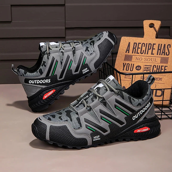 Herren wasserdichte Wanderschuhe. Rutschfeste Outdoor-Sneaker für Trekking & Hiking.
