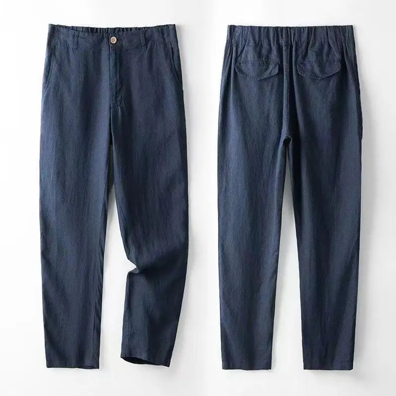 Komfortabler Herren Freizeit Anzug: Zweiteiliges Set mit Sakko & Hose, perfekt für stilvolle Entspannung und Smart Casual.