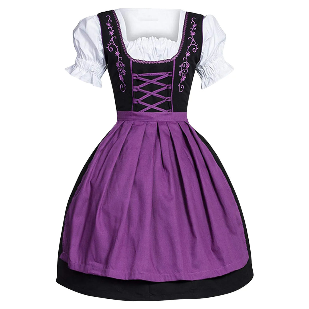 Hochwertiges Damen Dirndl, traditionelles Trachtenkleid. Perfekt für Oktoberfest und festliche Anlässe.