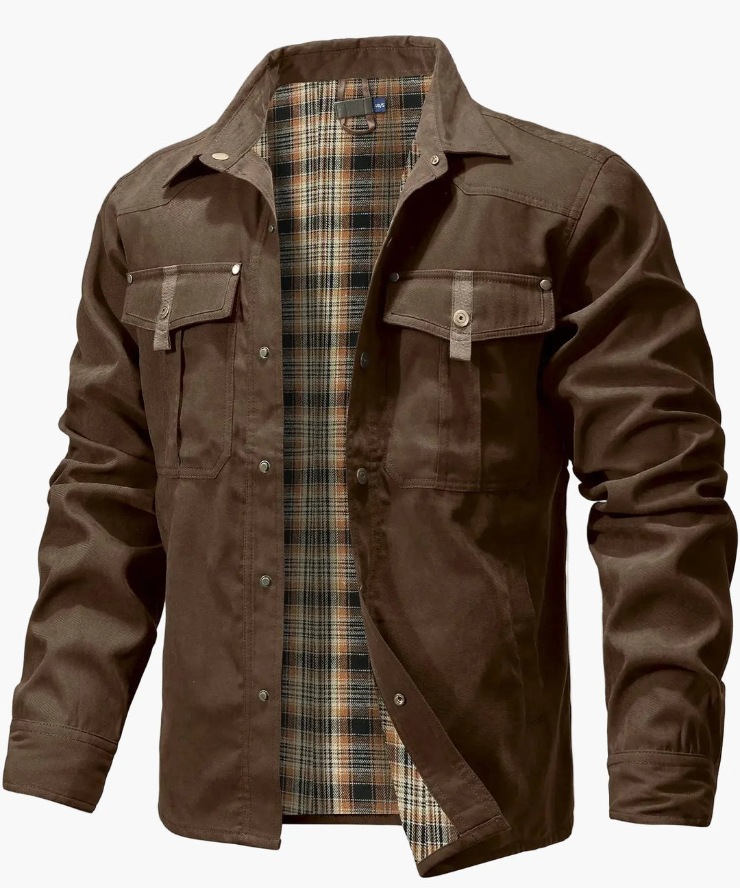 Moderne Herren Outdoorjacke. Warme Funktionsjacke für Herbst & Winter, perfekt für Freizeit & Abenteuer.