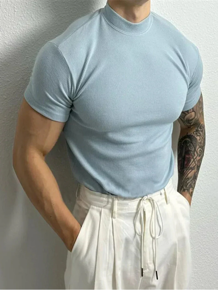 Herren Sport T-Shirt, atmungsaktiv & schnelltrocknend, ideal für Fitness, Workout & aktive Freizeit.