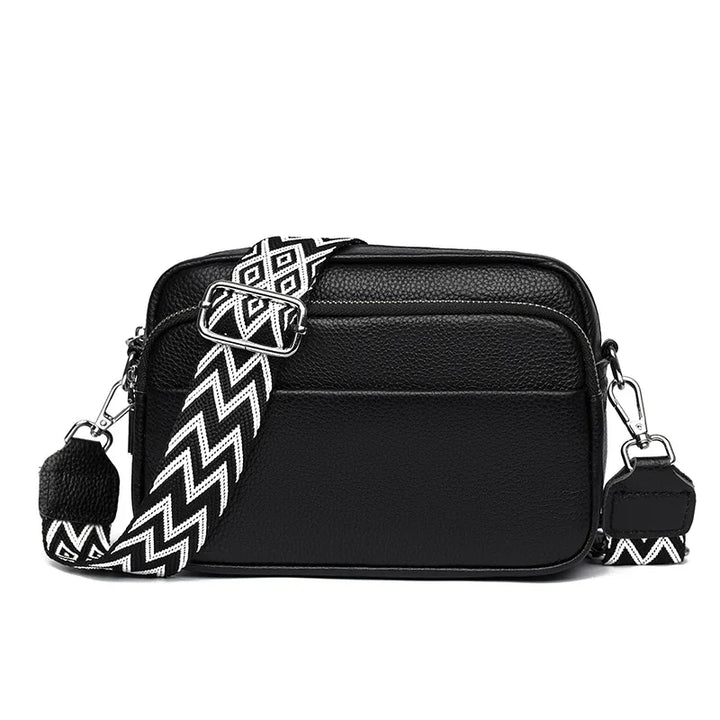 Hochwertige Leder-Schultertasche für Damen, strapazierfähig & schick. Perfekt als Damentasche.