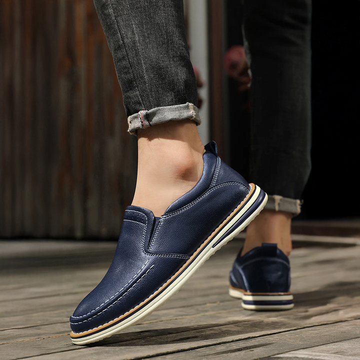 Herren Slip-On Loafer für bequemes An- und Ausziehen. Elegante Komfortschuhe für Business & Freizeit in Top-Qualität.