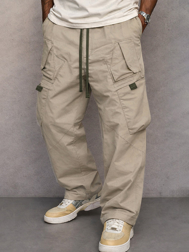 Bequeme Herren Cargo-Hose für den lässigen Look; vielseitige Freizeithose.