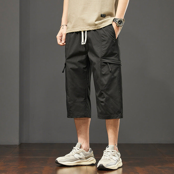 Vielseitige Herren Cargo Shorts, optimal für Sport, Reisen & Freizeit. Komfortable Sommerhose mit Mehrfach-Taschen.